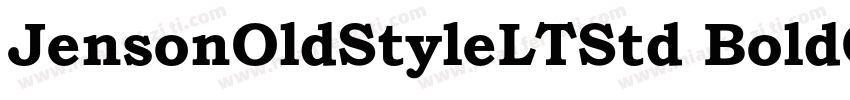 JensonOldStyleLTStd BoldCn字体转换